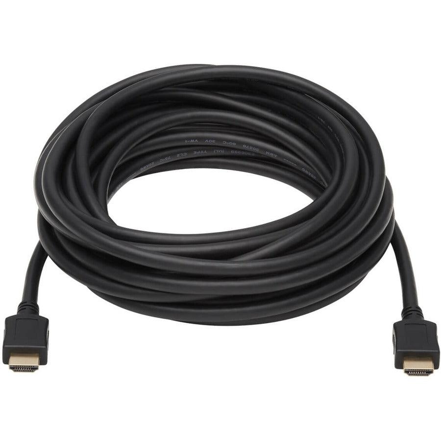 Tripp Lite P569-025-Cl2 High-Speed Hdmi Cable With Ethernet (M/M), Uhd 4K, 4:4:4, Cl2 Rated, Black, 25 Ft.