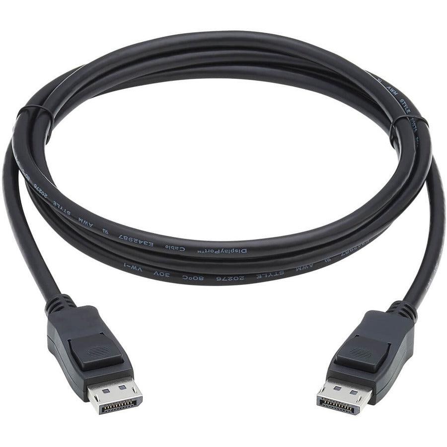 Tripp Lite P580-006-V4 Displayport 1.4 Cable (M/M) - Uhd 8K, Hdr, 4:2:0, Hdcp 2.2, Latching Connectors, Black, 6 Ft.