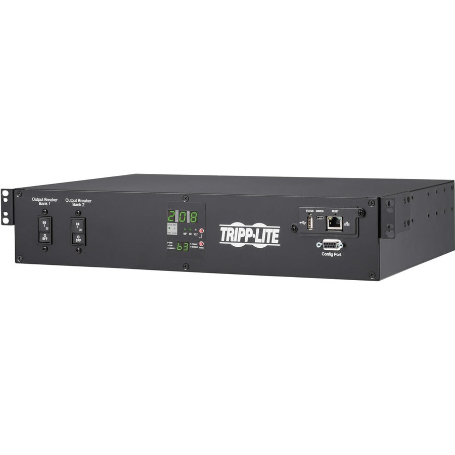 Tripp Lite Pdumnh30Hvat2 Power Distribution Unit (Pdu) 1 Ac Outlet(S) 1U Black