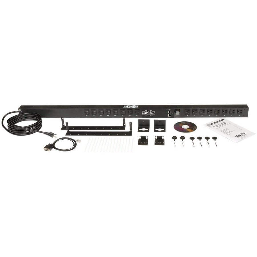 Tripp Lite Pdumnv15Lx Power Distribution Unit (Pdu) 16 Ac Outlet(S) 0U Black