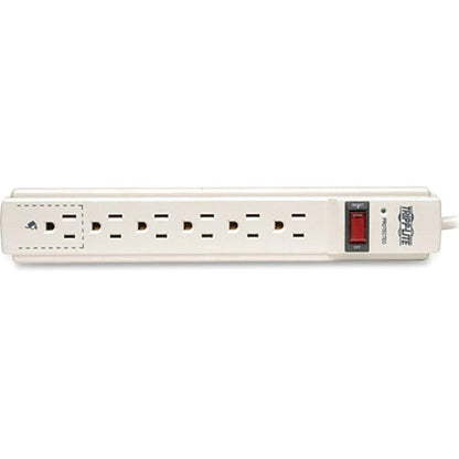 Tripp Lite Protect It! 6-Outlet Surge Protector, 4-Ft. Cord, 790 Joules, Tel/Fax/Modem Protection