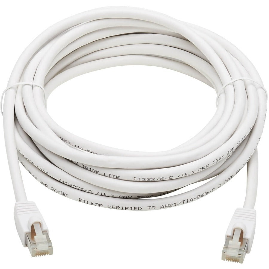 Tripp Lite Safe-It Cat6A Ethernet Cable Antibacterial Snagless Poe M/M 20Ft