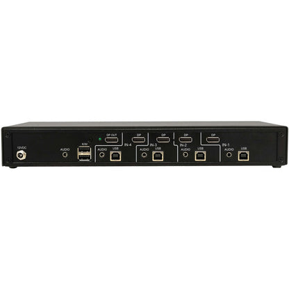 Tripp Lite Secure Kvm Switch, 4-Port, Single Head, Displayport To Displayport, 4K, Niap Pp4.0, Audio, Taa