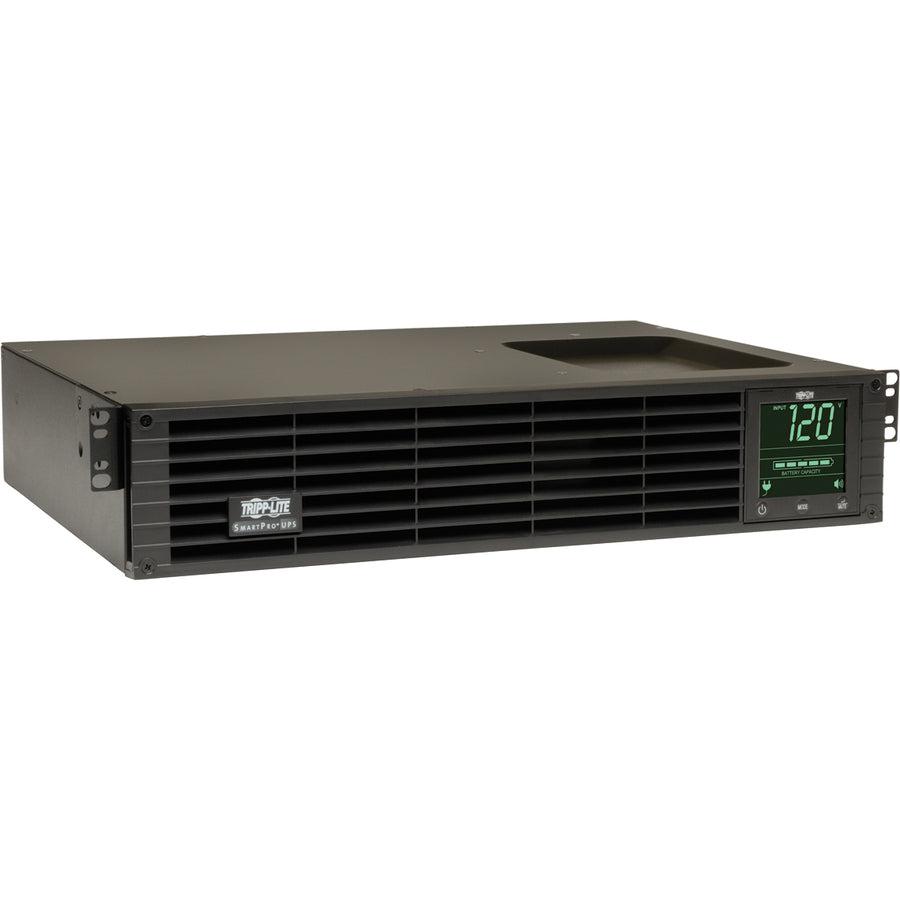 Tripp Lite Smartpro 120V 1Kva 800W Line-Interactive Sine Wave Ups, Snmp, Webcard, 2U Rack, Usb, Db9 Serial, Lcd