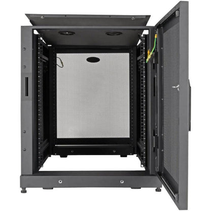 Tripp Lite Sr14Ubdp 14U Smartrack Extra Deep Small Server Rack Enclosure, Doors & Side Panels Included