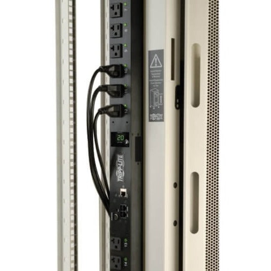 Tripp Lite Sr42Uwexp 42U Smartrack White Standard-Depth Rack Enclosure - Side Panels Not Included