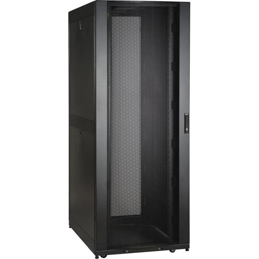 Tripp Lite Sr45Ubwdvrt 45U Smartrack Wide Standard-Depth Rack Enclosure Cabinet With Doors And Side Panels, 2 Pre-Installed Cable Managers