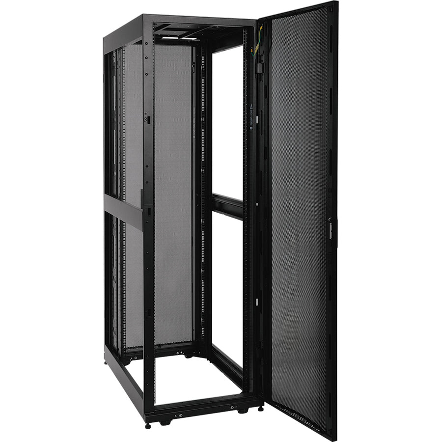 Tripp Lite Sr48Ubdp48 48U Smartrack Extra-Deep Server Rack - 48 In. (1219 Mm) Depth, Doors & Side Panels Included