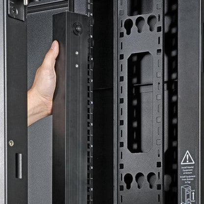 Tripp Lite Sr48Ubdpwd 48U Smartrack Deep And Wide Rack Enclosure Cabinet With Doors & Side Panels