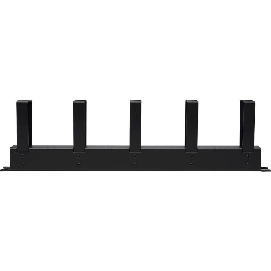 Tripp Lite Srcablering1Uhd Horizontal Cable Manager - Metal Rings, Black, 1U