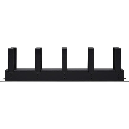 Tripp Lite Srcablering2Uhd Horizontal Cable Manager - Metal Rings, Black, 2U