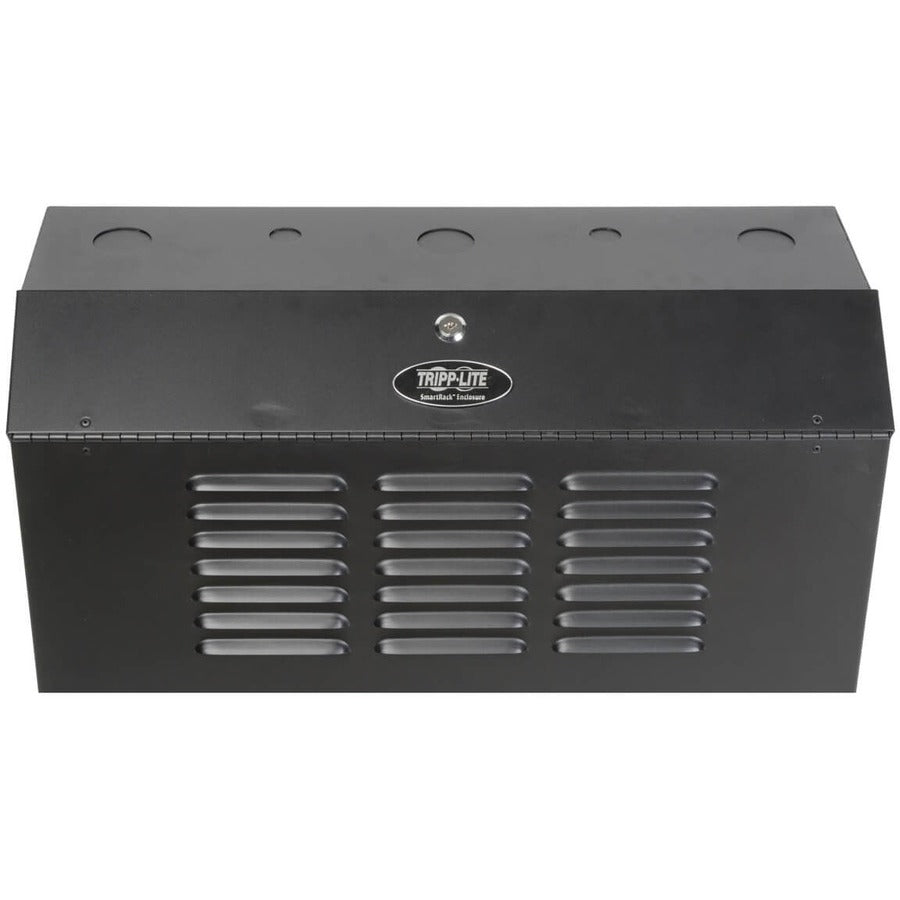 Tripp Lite Srwf4U Smartrack 4U Low-Profile Vertical-Mount Switch-Depth Wall-Mount Rack Enclosure Cabinet