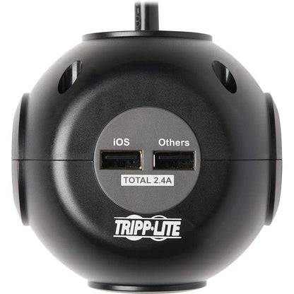 Tripp Lite Tlp38Uam Surge Protector Black, Grey 3 Ac Outlet(S) 120 V 2.44 M
