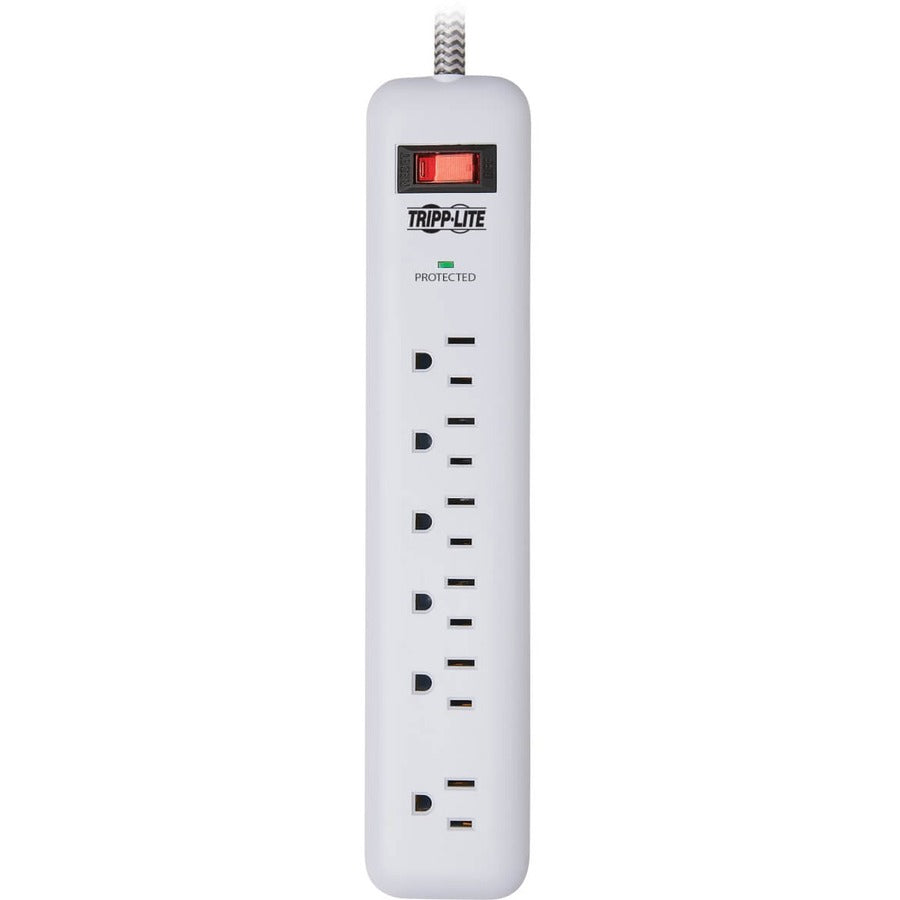 Tripp Lite Tlp616Usb Surge Protector White 7 Ac Outlet(S) 120 V 1.83 M