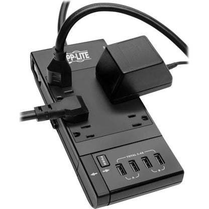 Tripp Lite Tlp68Ubam Surge Protector Black 6 Ac Outlet(S) 120 V 2.44 M