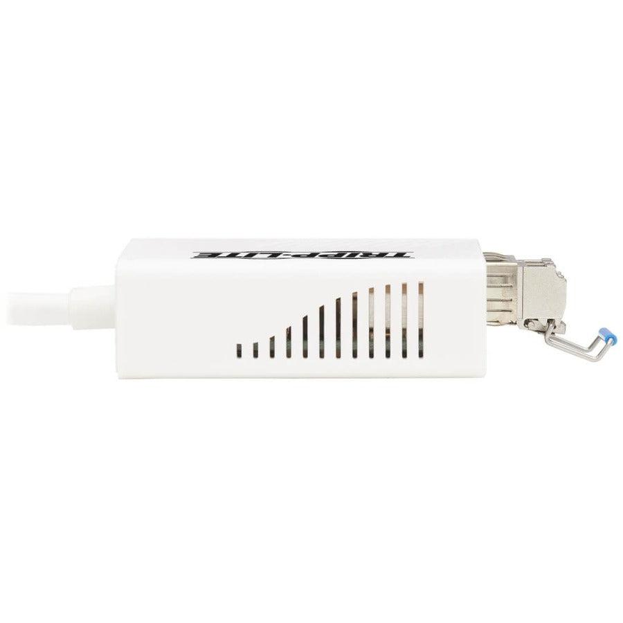 Tripp Lite U236-Mmf-Lc Usb 2.0 Ethernet Nic Adapter - 10/100 Mbps, 100Base-Fx, Lc, Multimode Fiber, White