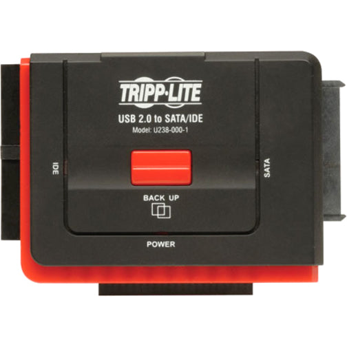 Tripp Lite U238-000-1 Usb 2.0 To Serial Ata (Sata) And Ide Adapter For 2.5In / 3.5In / 5.25In Hard Drives