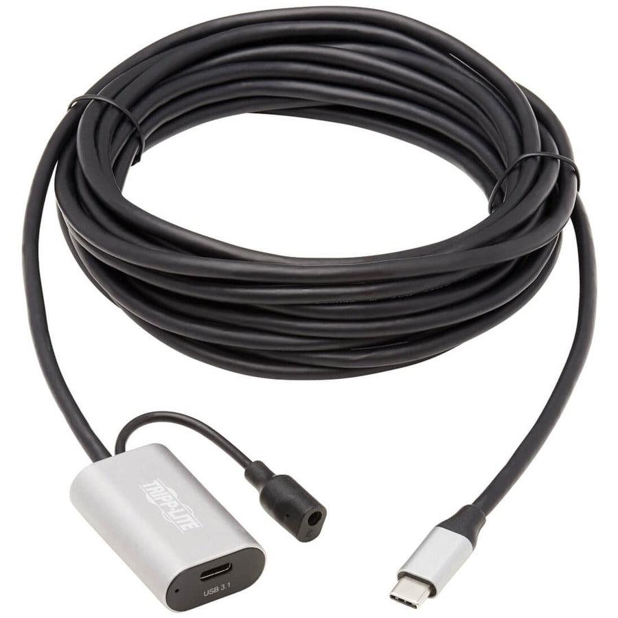 Tripp Lite U330-05M-C2C Usb-C Active Extension Cable - Usb-C To Usb-C (M/F), Usb 3.1 Gen 1, Data Only, 5M (16.4 Ft.)