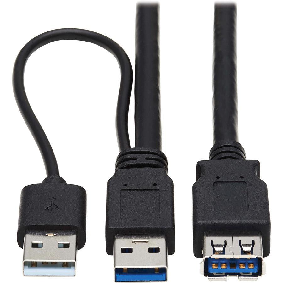 Tripp Lite U330-10M-1 Usb Active Extension Repeater Cable - Usb-A To Usb-A (M/F), Usb 3.2 Gen 1, 10 M (32.8 Ft.)