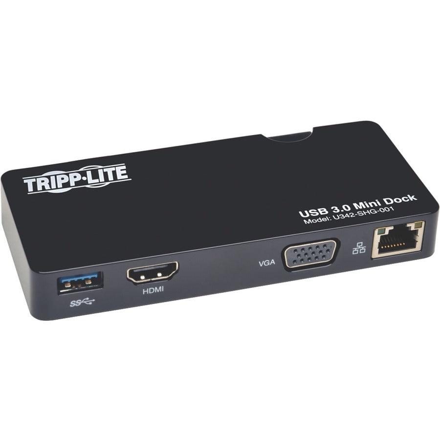 Tripp Lite U342-Shg-001 Usb 3.0 Superspeed Hdmi / Vga Mini Dock, Gbe