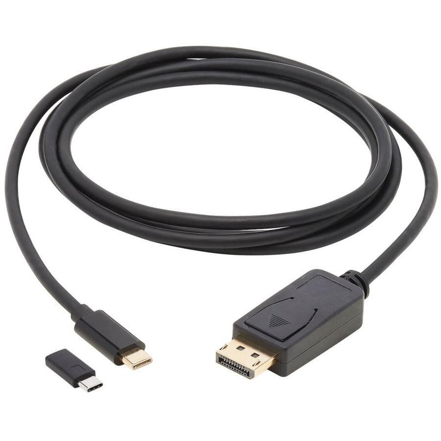 Tripp Lite U444-006-Dp-Bd Usb-C To Displayport Bi-Directional Active Adapter Cable (M/M), 4K 60 Hz, Hdr, Locking Dp Connector, 6 Ft. (1.8 M)