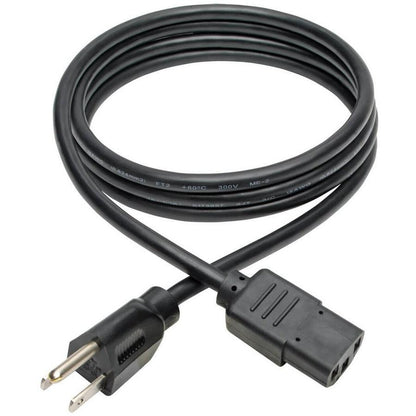 Tripp Lite Universal Computer Power Cord Lead Cable, 10A, 18Awg (Nema 5-15P To Iec-320-C13), 1.83 M (6-Ft.)