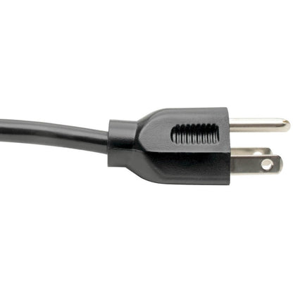 Tripp Lite Universal Computer Power Cord Lead Cable, 10A, 18Awg (Nema 5-15P To Left Angle Iec-320-C13), 1.83 M (6-Ft.)