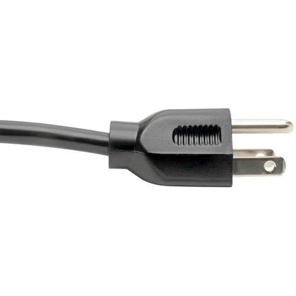 Tripp Lite Universal Computer Power Cord Lead Cable, 10A, 18Awg (Nema 5-15P To Right Angle Iec-320-C13), 1.83 M (6-Ft.)