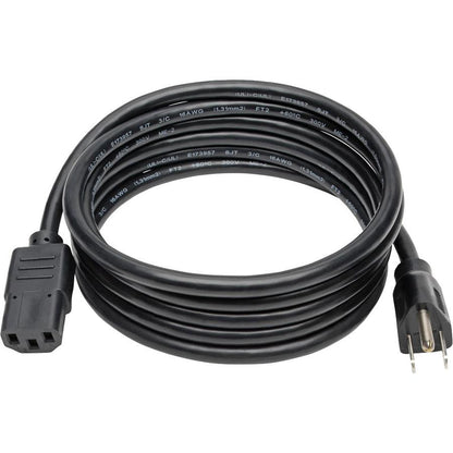 Tripp Lite Universal Computer Power Cord Lead Cable, 13A, 16Awg (Nema 5-15P To Iec-320-C13), 2.43 M (8-Ft.)