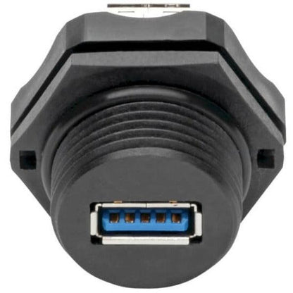 Tripp Lite Usb 3.0 Coupler, Superspeed, 3.0/3.1, Industrial - Usb-A F/F, Shielded, Ip67, Dust Cap