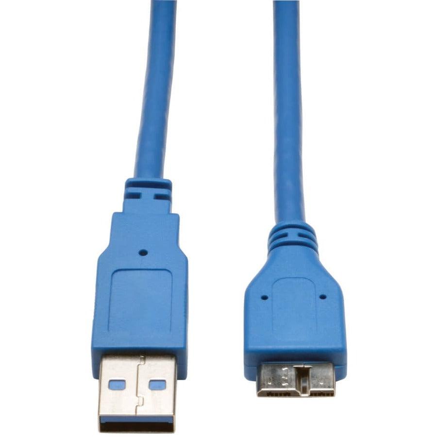 Tripp Lite Usb 3.0 Superspeed Device Cable (A To Micro-B M/M), 10-Ft.