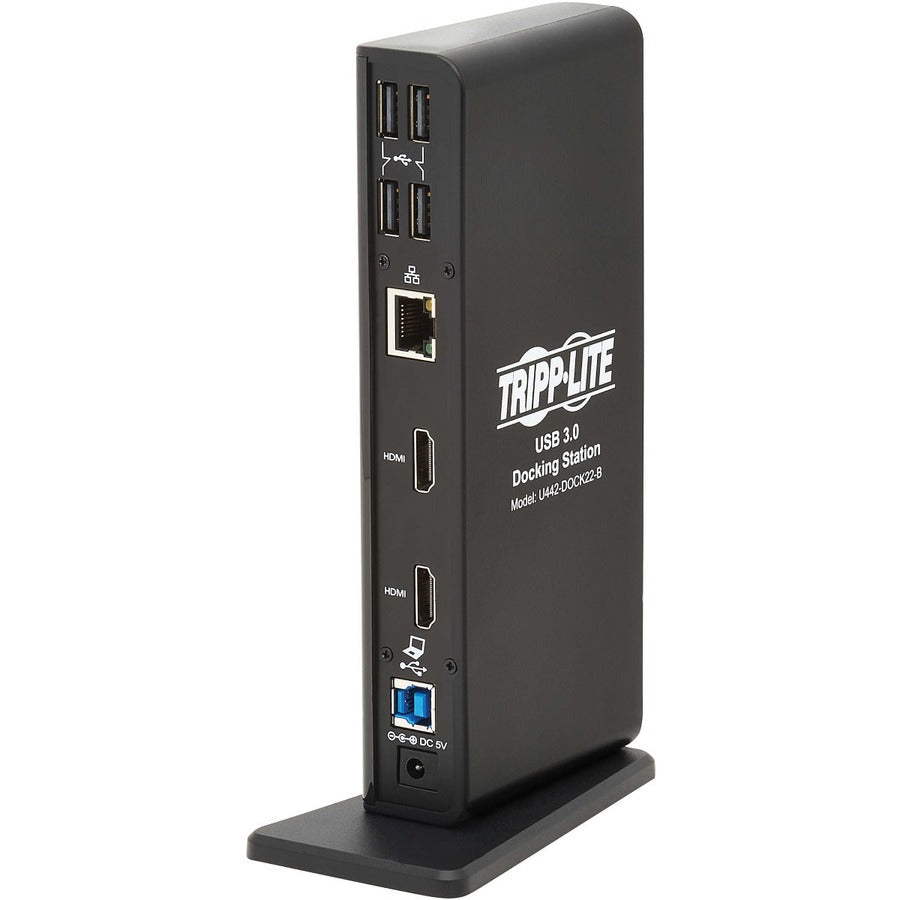 Tripp Lite Usb-A / Usb-C Dual Display Docking Station - 1080P 60 Hz Hdmi, Usb 3.2 Gen 1, Usb-A Hub, Gbe