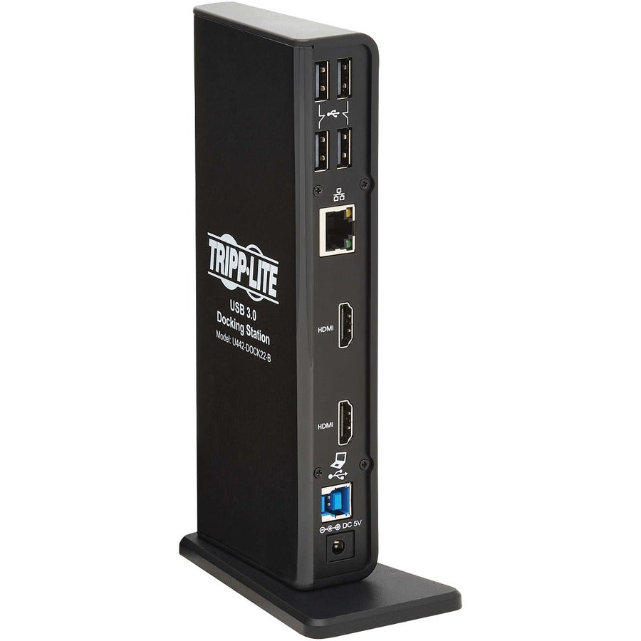 Tripp Lite Usb-A / Usb-C Dual Display Docking Station - 1080P 60 Hz Hdmi, Usb 3.2 Gen 1, Usb-A Hub, Gbe