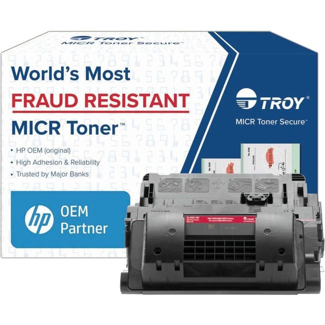 Troy Toner Secure Original Micr High Yield Laser Toner Cartridge - Alternative For Hp, Troy (Cf281X) - Black Pack