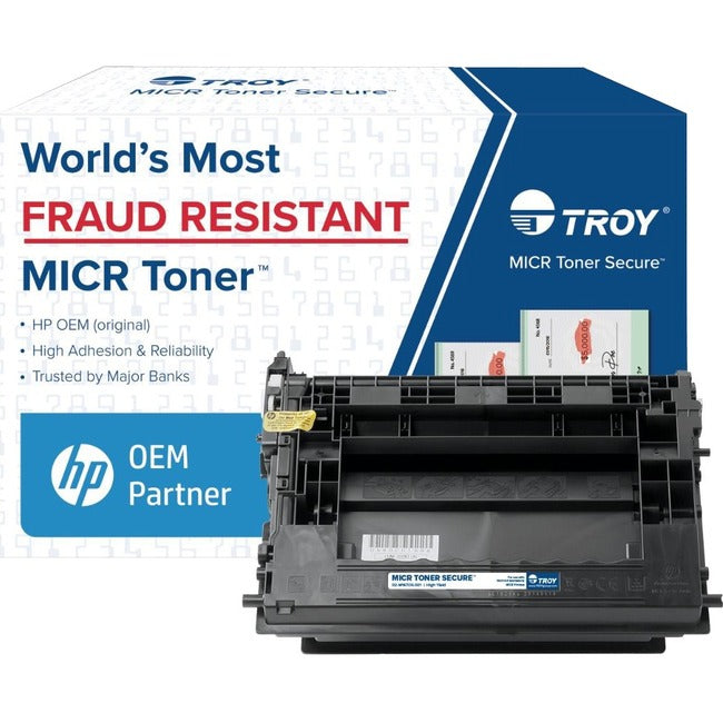 Troy Toner Secure Original Micr High Yield Laser Toner Cartridge - Alternative For Troy, Hp (W1470X) Pack