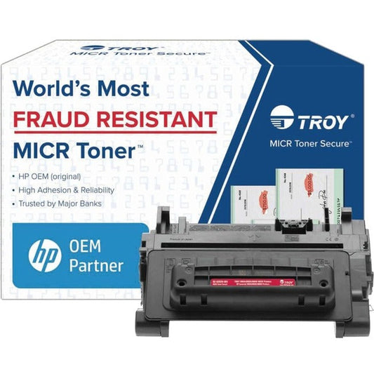 Troy Toner Secure Original Micr Standard Yield Laser Toner Cartridge - Alternative For Hp, Troy (Cf281A) - Black Pack