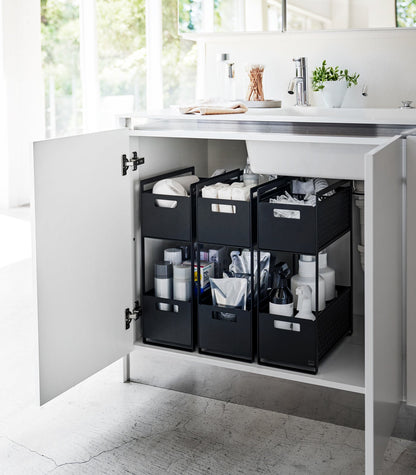 Two-Tier Cabinet Storage Basket