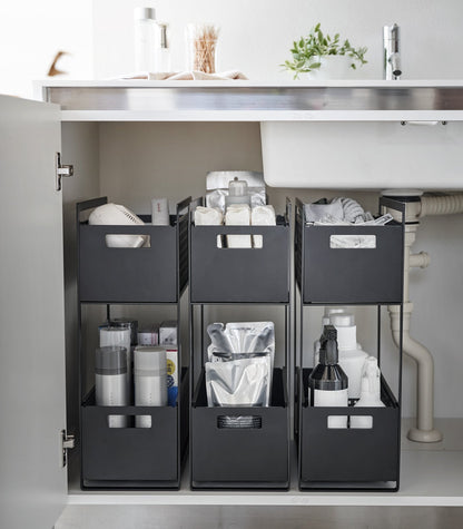 Two-Tier Cabinet Storage Basket