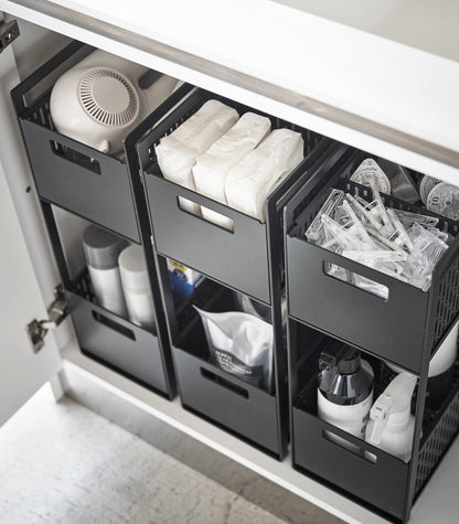 Two-Tier Cabinet Storage Basket