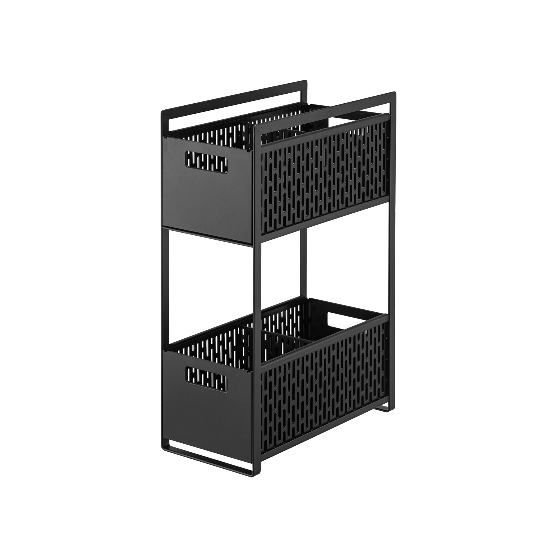 Two-Tier Cabinet Storage Basket