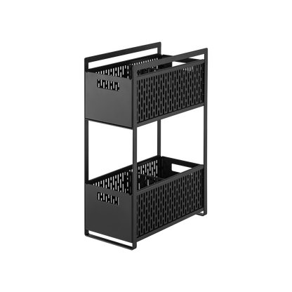 Two-Tier Cabinet Storage Basket