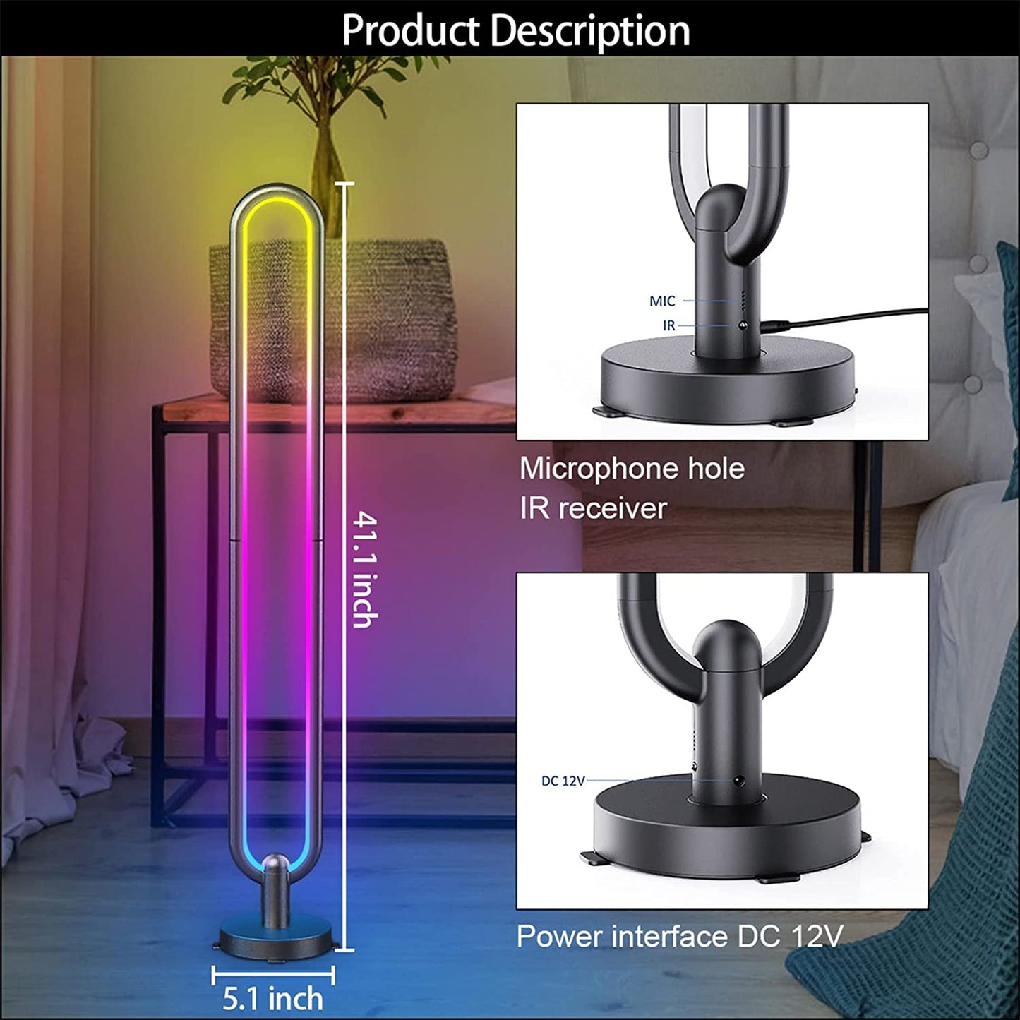 U-shaped Floor Lamp HCP050