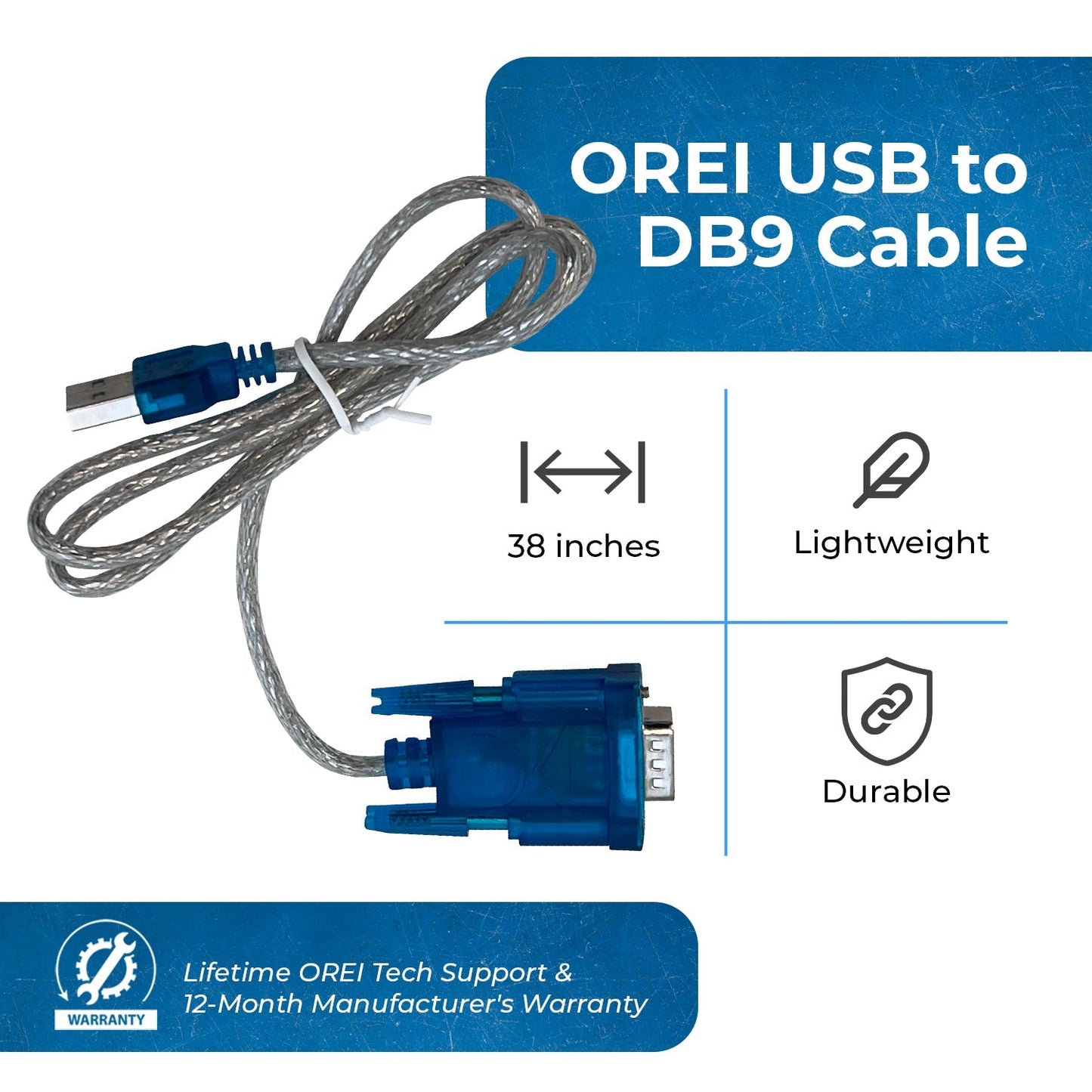 USB to DB9 cable