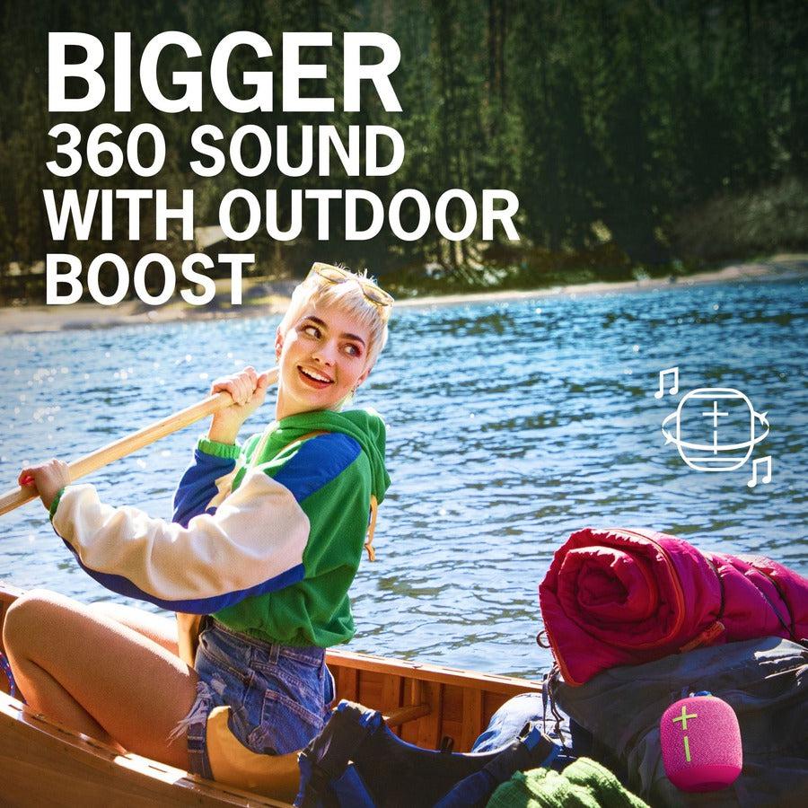 Ultimate Ears Wonderboom 3 Portable Bluetooth Speaker System - Gray