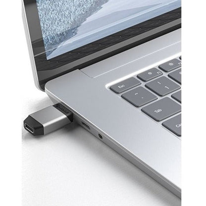 Ultra Mini Usb-A To,Usb-C Adapter Space Grey