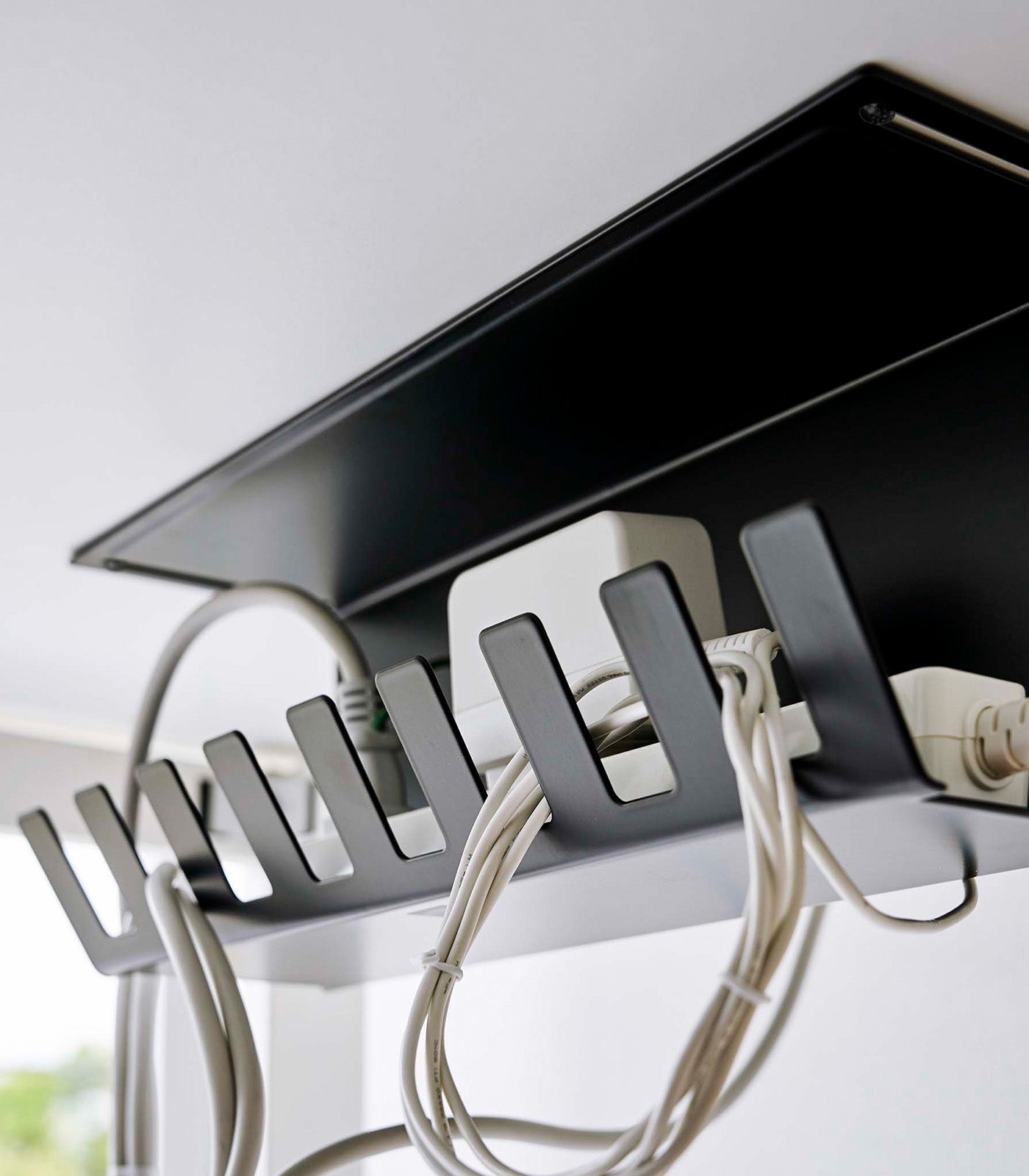 Under-Desk Cable Organizer - Steel