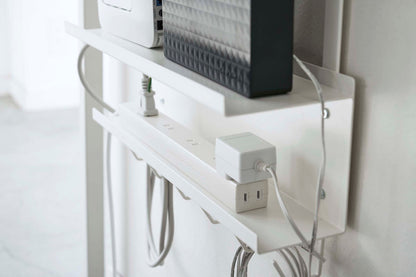 Under-Desk Cable & Router Storage Rack - Steel