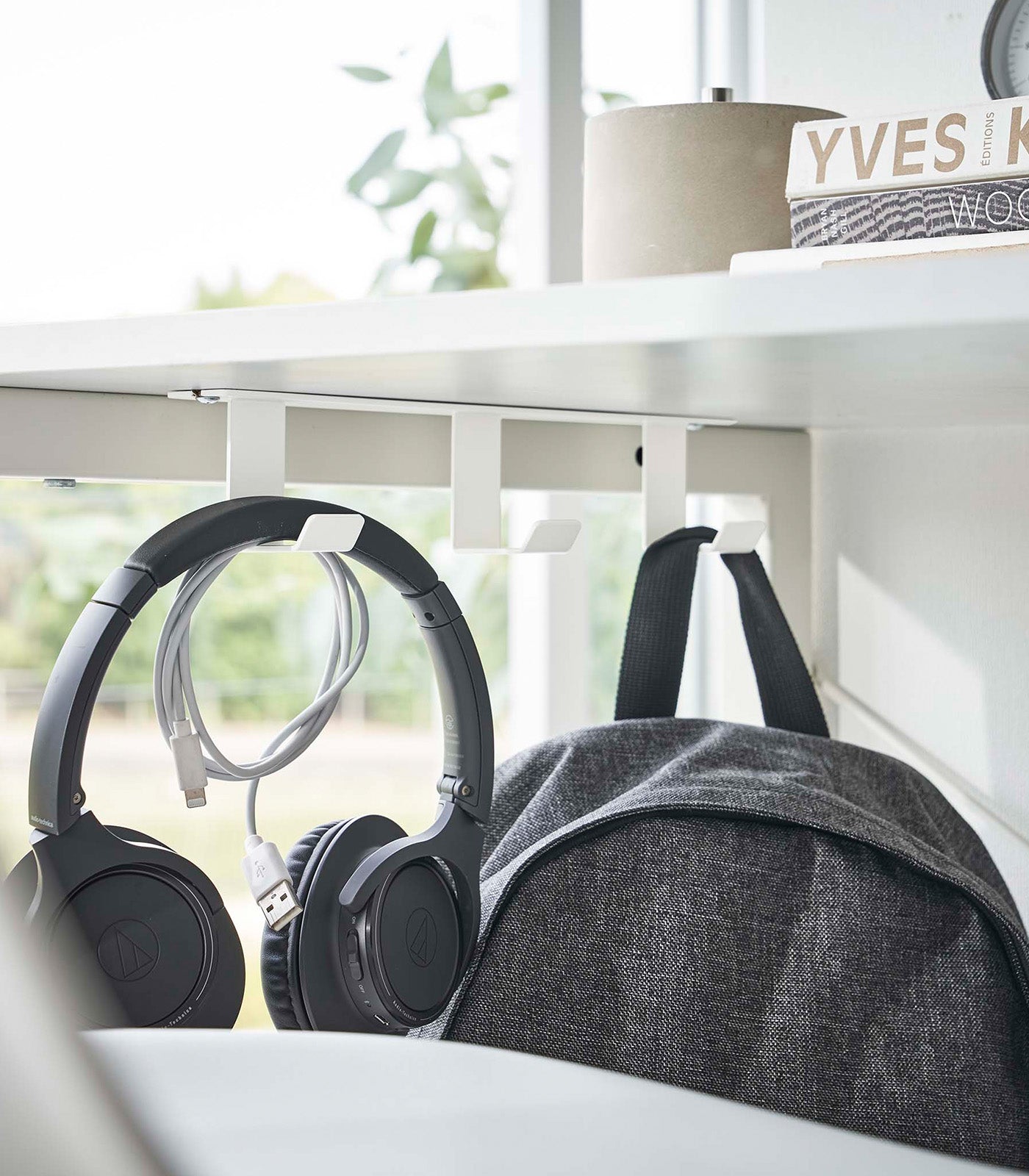 Under-Desk Hanger - Steel