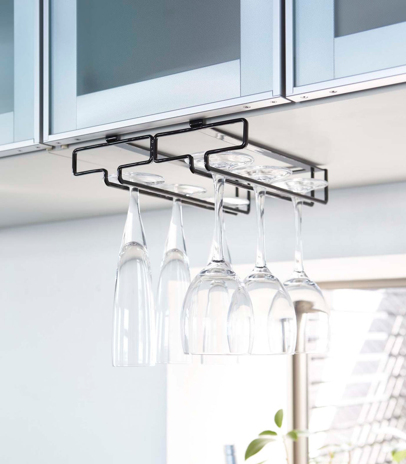 Undershelf Stemware Holder - Steel