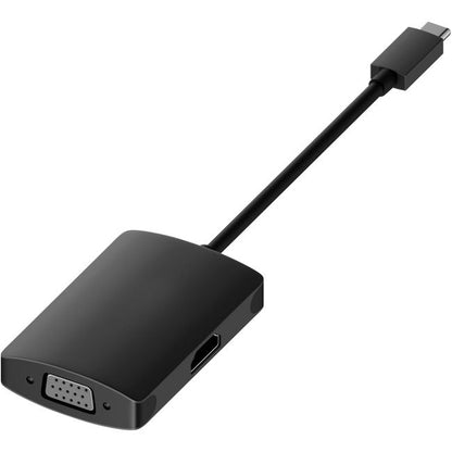 Unirise 2 In 1 Usb Type C To Vga F + Hdmi F Adapter